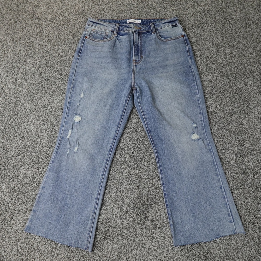 Classic Blue Distressed Women Jeans